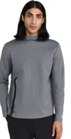 Greyson Cokato Performance Hoodie Smoke Heather In Smoke Heather