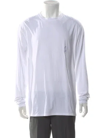 Pre-owned Greyson Crew Neck Long Sleeve T-shirt In Neutral