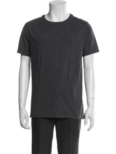 Pre-owned Greyson Crew Neck Short Sleeve T-shirt In Gray