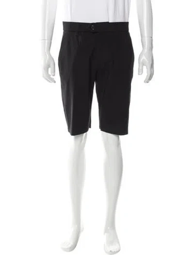 Pre-owned Greyson Flat Front Shorts In Blue