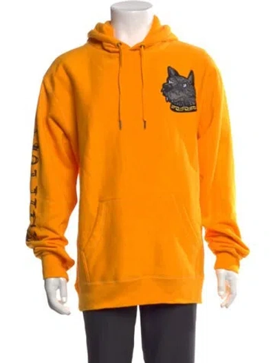 Pre-owned Greyson Graphic Print Crew Neck Hoodie In Multi
