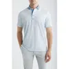 Greyson Iron Serpent Performance Polo In White