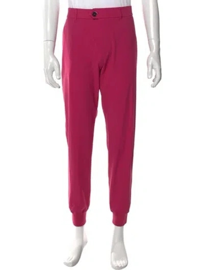 Pre-owned Greyson Joggers In Pink