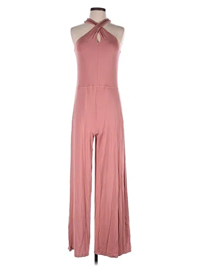 Pre-owned Greyson Jumpsuit In Pink