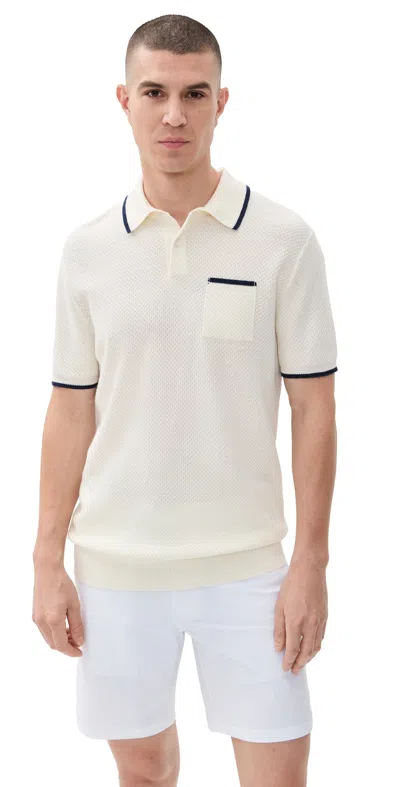 Greyson Knit Resort Polo Dune In Neutral