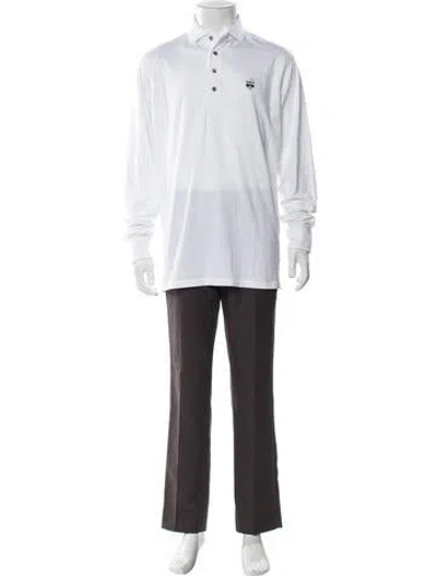 Pre-owned Greyson Long Sleeve Shirt In Neutral