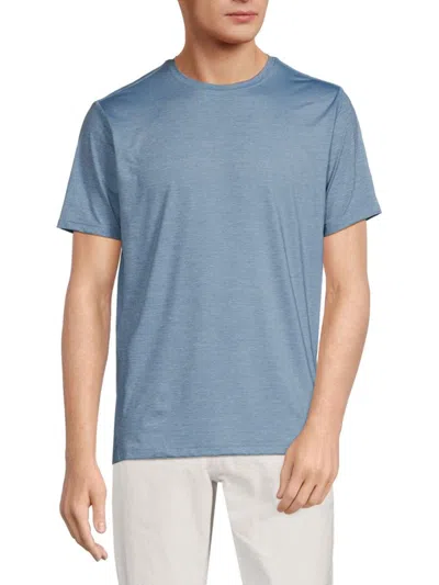 Greyson Men's Guide Short Sleeve Sports Tee In Blue