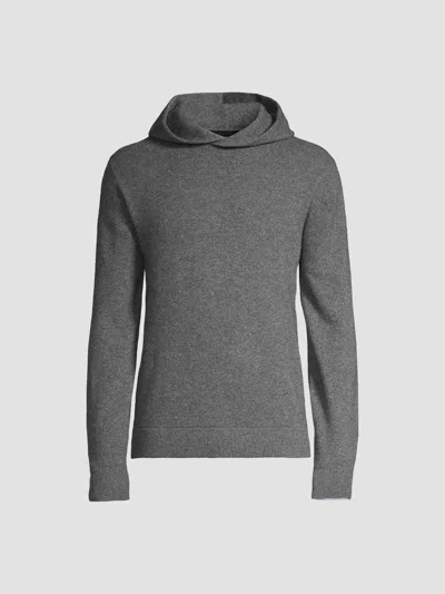 Greyson Men's Koko Wool & Cashmere Hoodie In Dark Grey