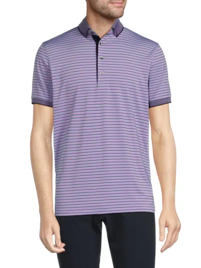 Greyson Men's Manistee Button Down Polo In Windflower