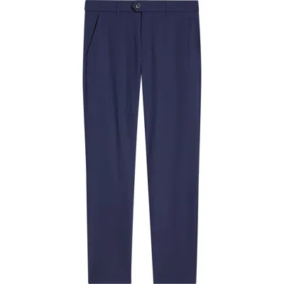 Greyson Monkauk Trim Fit Flat Front Golf Pants In Blue