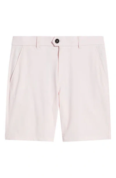 Greyson Montauk 8-inch Flat Front Golf Shorts In Pink