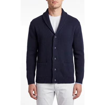 Greyson Ottawa Shawl Cardigan In Maltese Blue