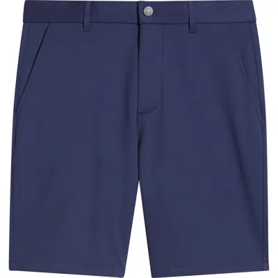 Greyson Sequoia Flat Front Golf Shorts In Blue