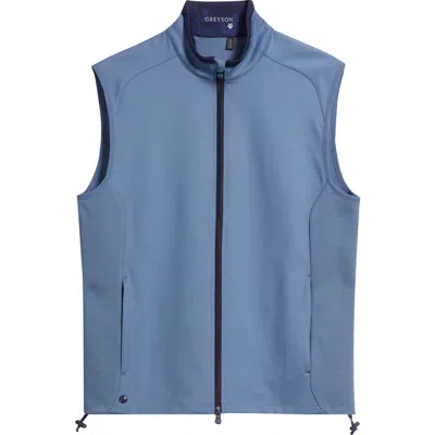 Greyson Sequoia Vest In Blue