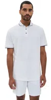 Greyson Short Sleeve Polo Arctic In Arctic