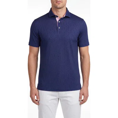 Greyson Silent Pact Performance Polo In Maltese Blue