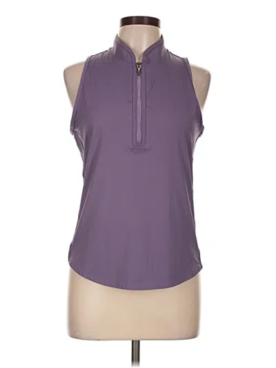 Pre-owned Greyson Sleeveless Blouse In Purple