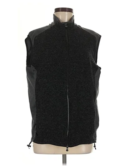 Pre-owned Greyson Sweater Vest In Black