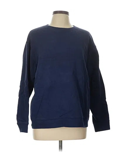 Pre-owned Greyson Sweatshirt In Blue