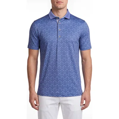 Greyson Sword Stealer Performance Polo In Falcon