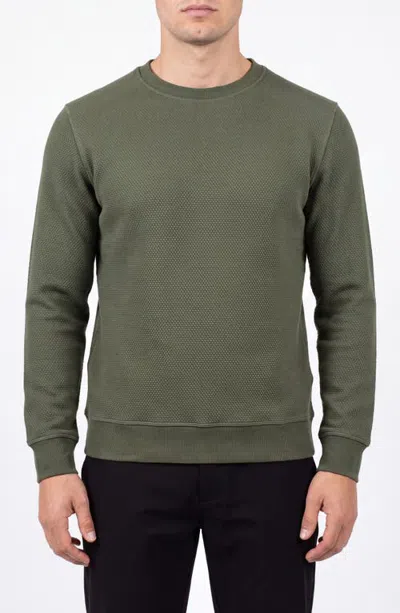 Greyson Troy Crewneck Sweatshirt In Camp