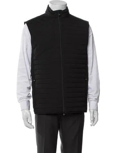 Pre-owned Greyson Vest In Black