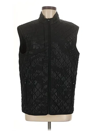 Pre-owned Greyson Vest In Black