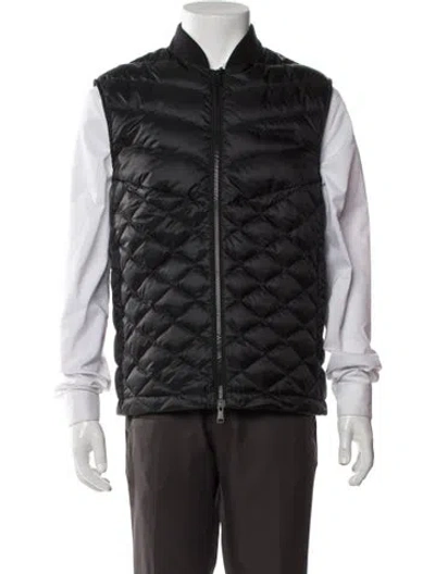 Pre-owned Greyson Vest In Gray