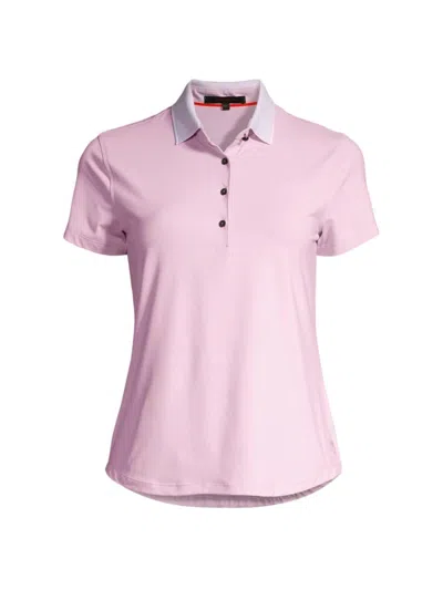 Greyson Women's Scarlett Performance Polo In Sunrise