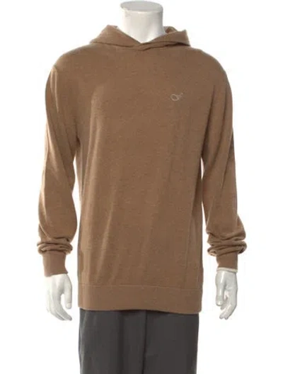 Pre-owned Greyson Wool Crew Neck Pullover In Neutrals