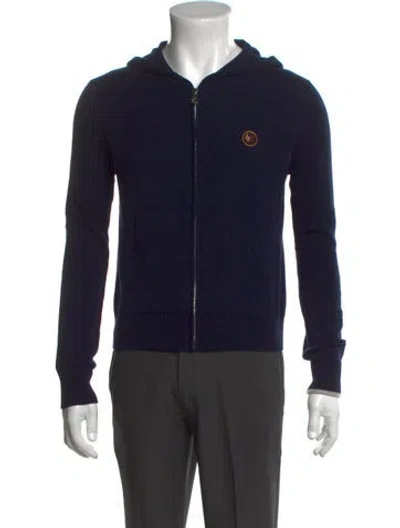 Pre-owned Greyson Wool Crew Neck Pullover W/ Tags In Black
