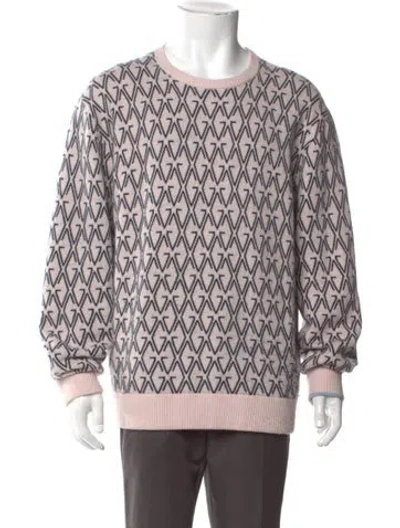 Pre-owned Greyson Wool Tie-dye Print Pullover In Multi