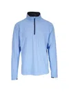 Greyson Zip Activewear In Blue