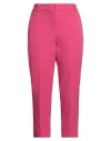 Griffai Woman Pants Fuchsia Size L Polyester, Elastane In Pink