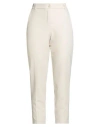 Griffai Woman Pants Off White Size M Polyester, Elastane In White