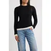 Griffen Double Trim Wool & Cashmere Crewneck Sweater In Blue