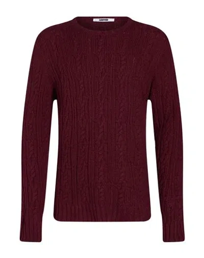 Grifoni Man Sweater Garnet Size 38 Cotton, Polyamide