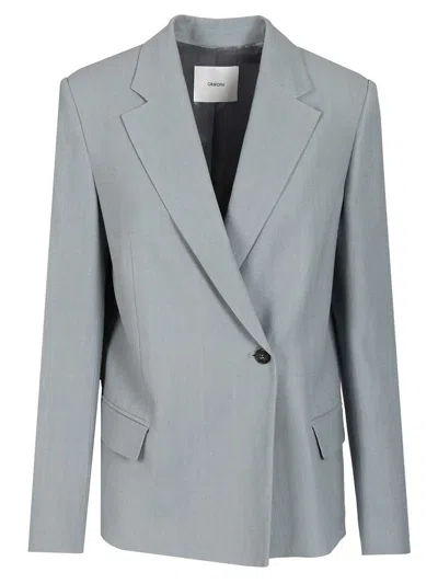 Grifoni Blazer Jackets Light Blue