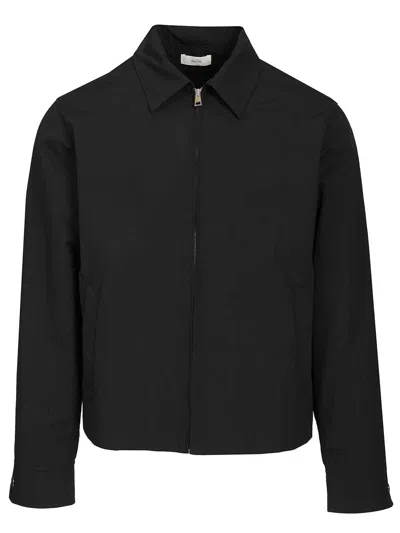 Grifoni Bomber Zip Jackets Black