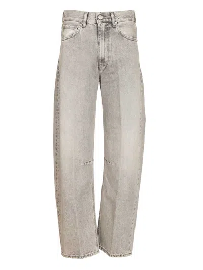 Grifoni Denim Jeans Grey In Gray