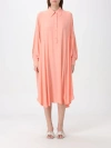 Grifoni Dress  Woman Color Peach In Peach