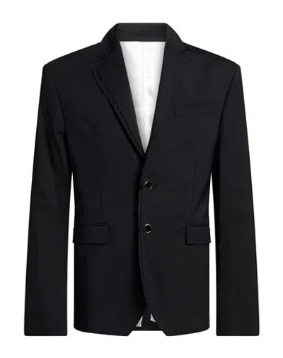 Grifoni Man Blazer Black Size 40 Virgin Wool, Elastane
