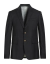 Grifoni Man Blazer Charcoal Size 38 Virgin Wool, Elastane In Gray