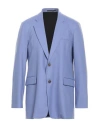 Grifoni Man Blazer Light Blue Size 40 Wool, Elastane
