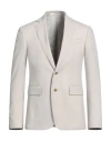 Grifoni Man Blazer Light Grey Size 38 Virgin Wool, Elastane