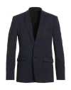 Grifoni Man Blazer Midnight Blue Size 38 Polyester, Virgin Wool, Elastane In Blue