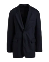 Grifoni Man Blazer Navy Size 42 Wool, Elastane In Blue
