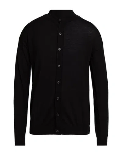 Grifoni Man Cardigan Black Size 40 Virgin Wool
