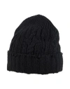 Grifoni Man Hat Black Size Onesize Cotton, Polyamide
