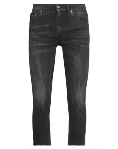 Grifoni Man Jeans Black Size 29 Cotton, Elastolefin, Elastane
